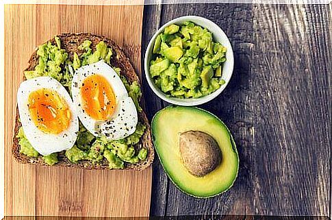 avocados and eggs