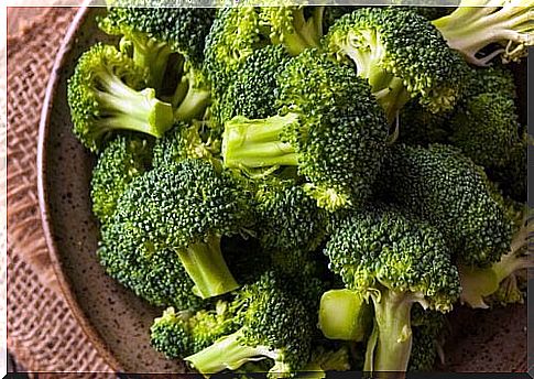 Broccoli is an excellent source of fiber