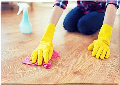 effective way of cleaning: floors