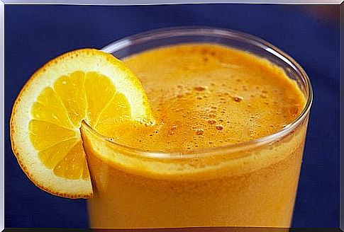 Orange carrot juice for the treatment of carpal tunnel syndrome