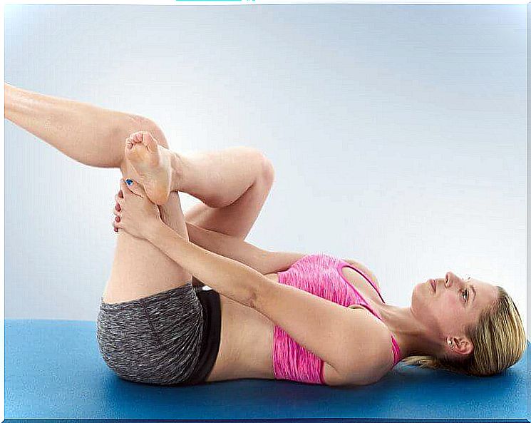 thigh and buttock stretching