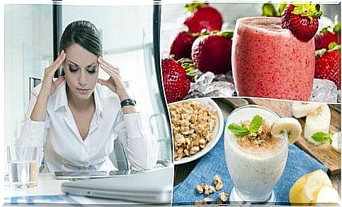 Expelling morning fatigue with smoothies