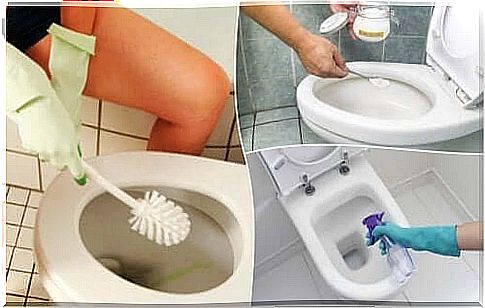 This will naturally remove the clumps in the toilet bowl