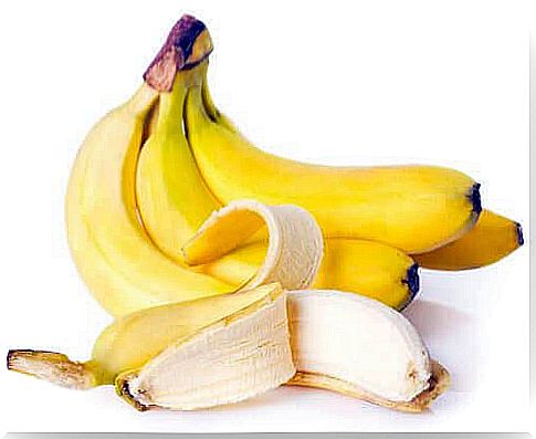 Keep your skin youthful with a banana - it is rich in vitamins.