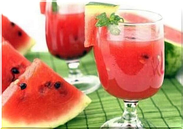 Kidney cleansing drink from watermelon seeds