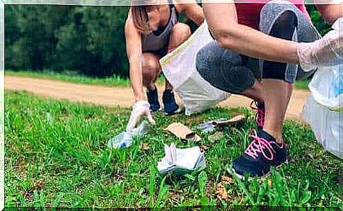 Plogging is about running and garbage collection.