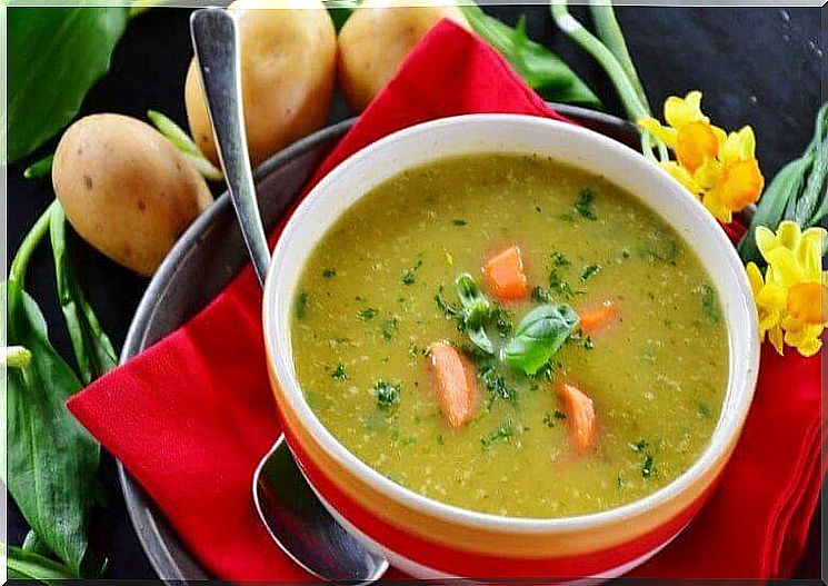 green fat burning soup