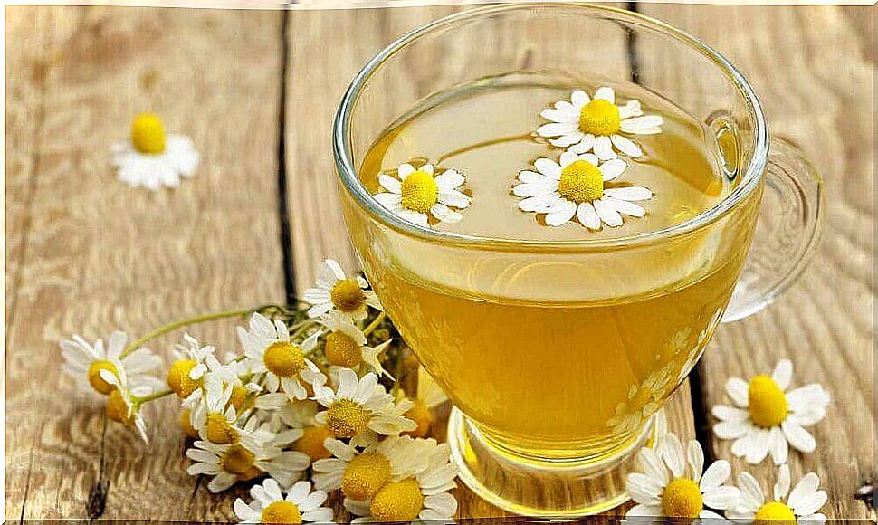 reduce anxiety with chamomile