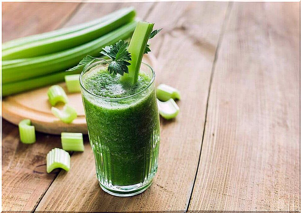 reduce anxiety with celery