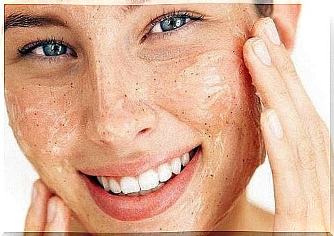 shrink pores with exfoliation