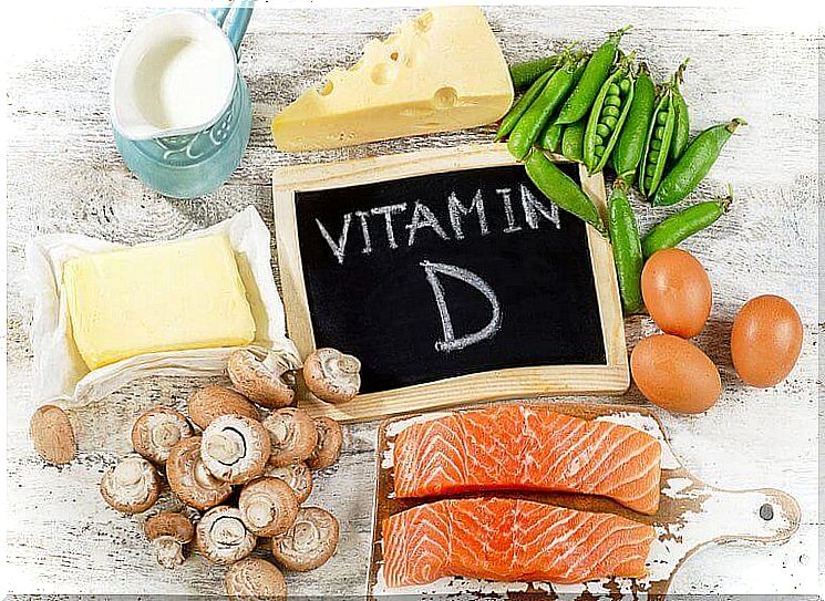 Sources of vitamin D.