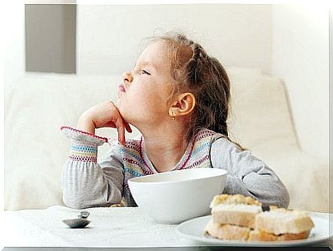 A selective eating child refuses to eat certain foods